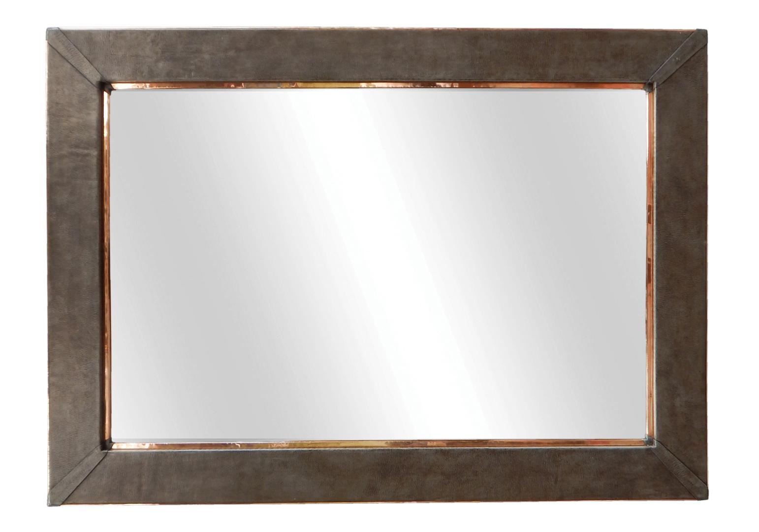 leather frames mirror cooper