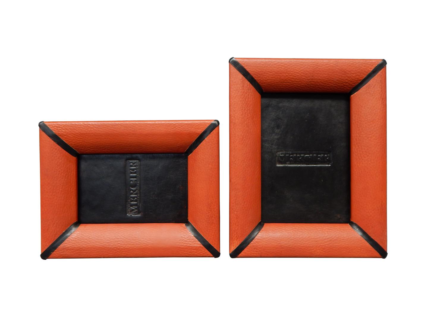 leather photo frame