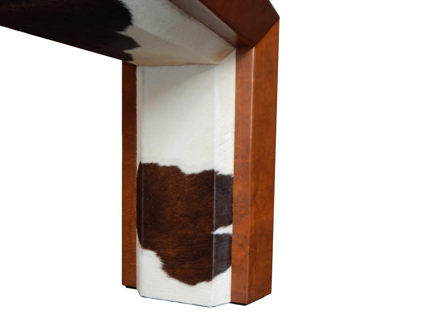 leather Console Cowhide real