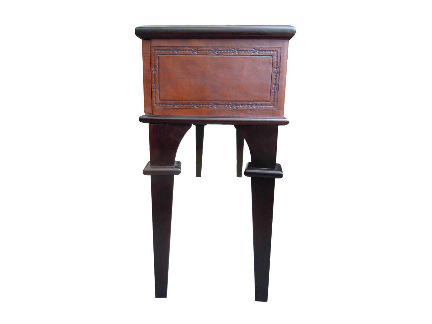 leather Western Console