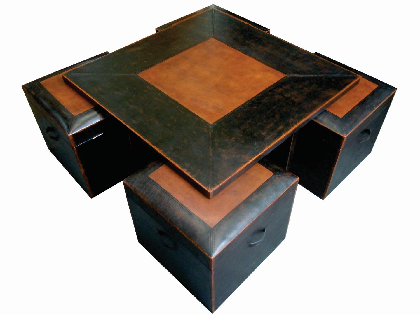leather Cosi T Table