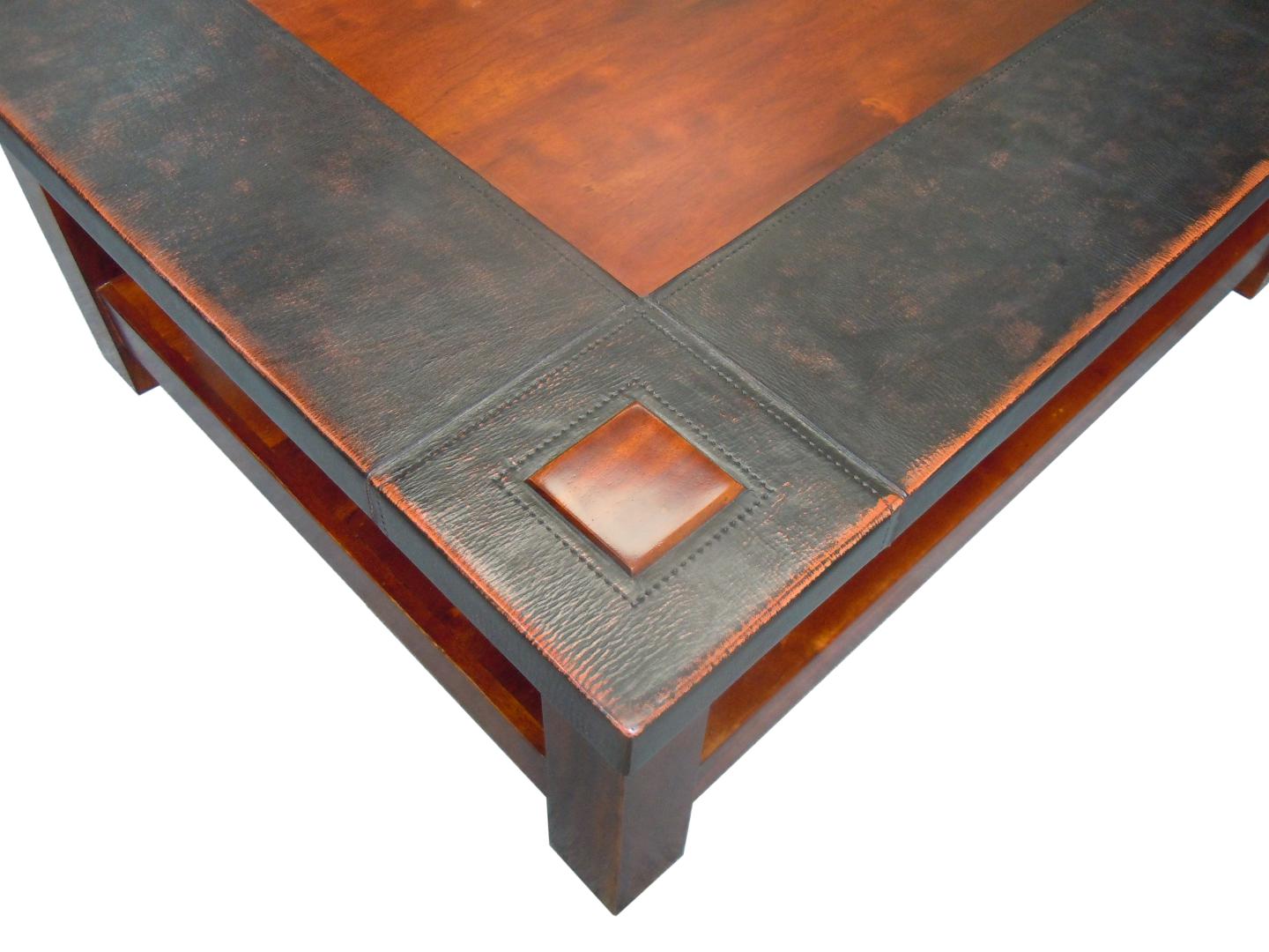 leather Table
