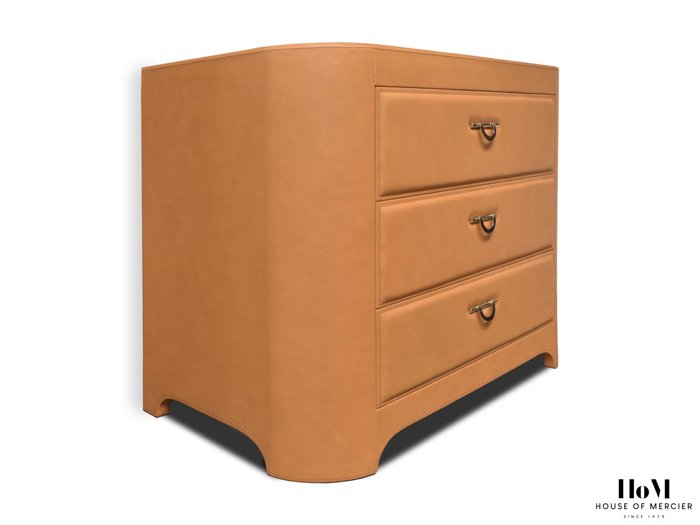 brown dresser and nightstand Stanley Coffee Brown Upholstered Sleigh Bedroom Set main image 1